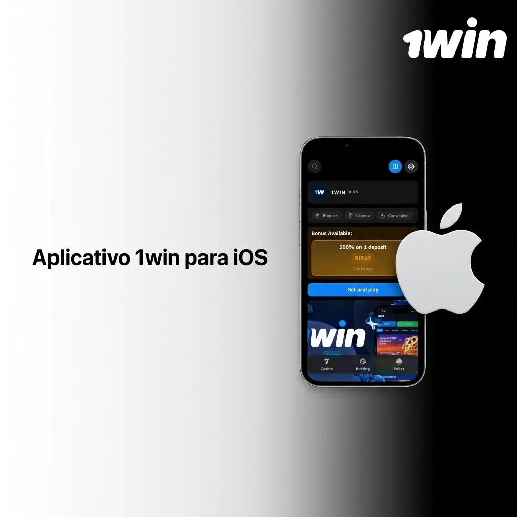 Aplicativo 1win para iOS