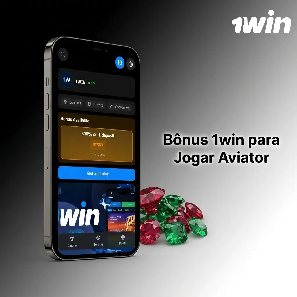 Bônus 1win para jogar Aviator