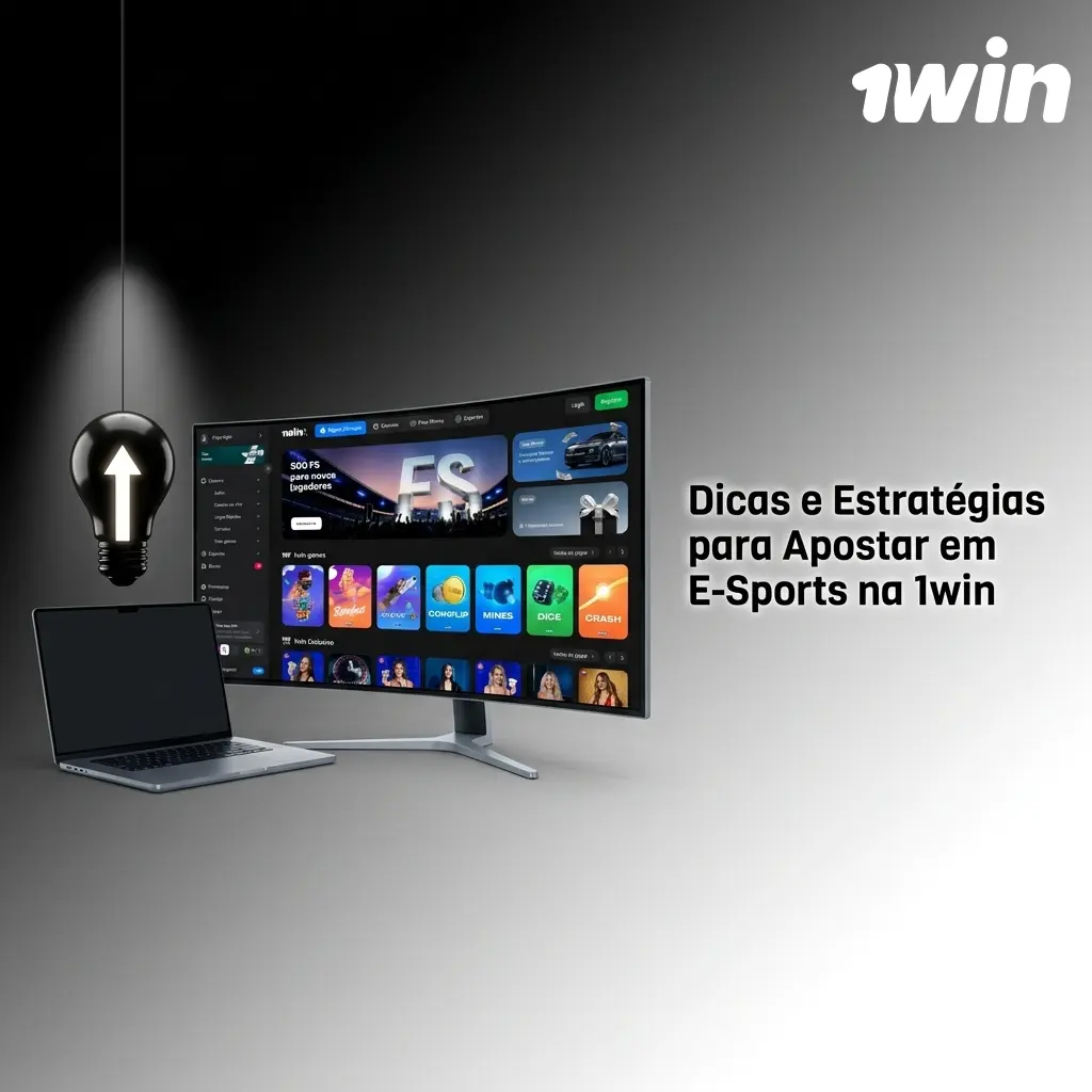 Dicas e estratégias para apostar em e-sports na 1win
