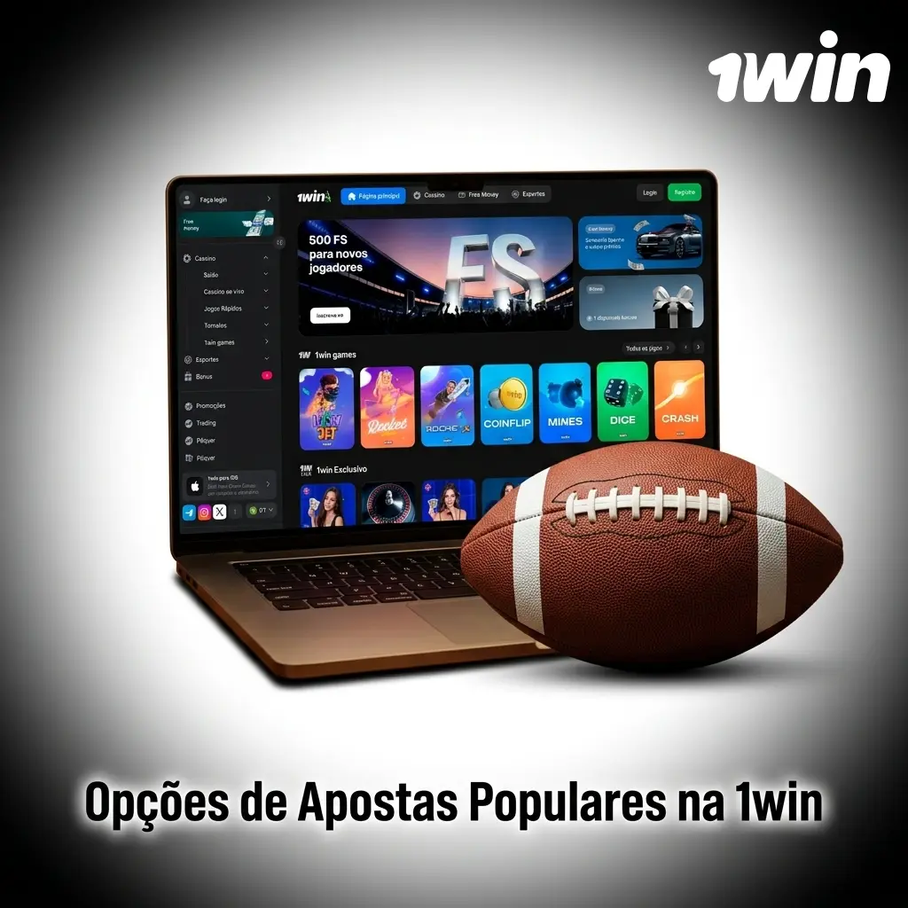 Opções de Apostas Populares na 1win
