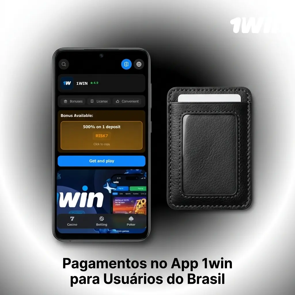 Pagamentos no App 1win para Usuários do Brasil